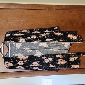 Torrid 3X Floral Open Front Cardigan